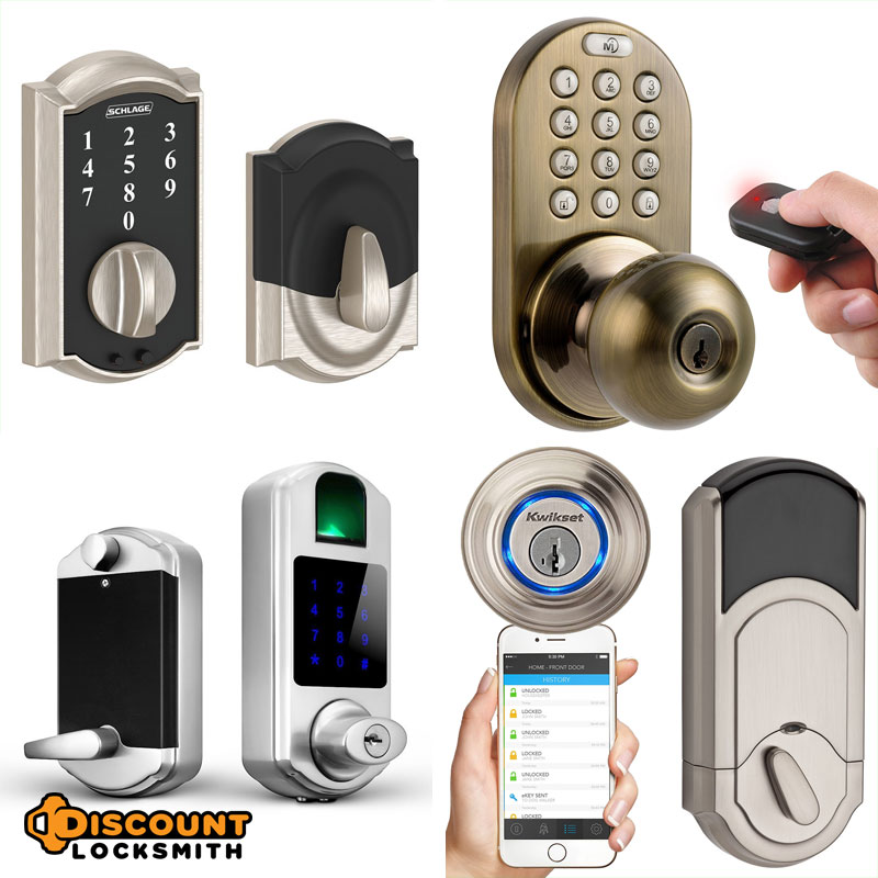 Electronic door lock brands and options